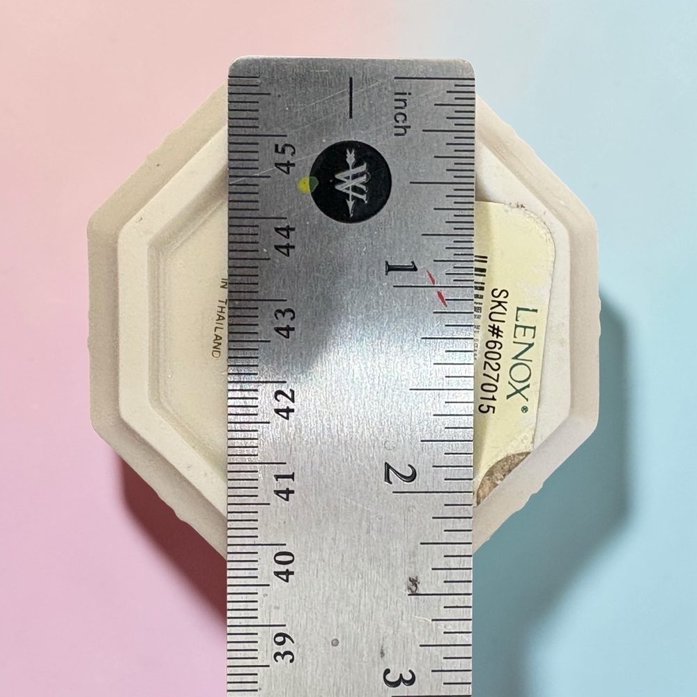 Vintage Lenox Treasures Collection November Trinket Box Octagonal Porcelain - Picture 6 of 8